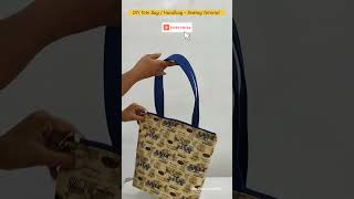 NEW HANDMADE TOTE BAG COLLECTION  Tote bag tutorial  Cloth bag making at home  Handbag making [upl. by Ycat]