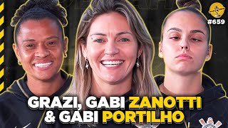 GRAZI GABI ZANOTTI amp GABI PORTILHO  Podpah 659 [upl. by Eoj877]