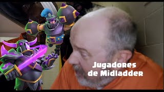 Pov Jugadores de midladder con las Evo de la Pekka y Megacaballero Clash Royale [upl. by Burkhard]