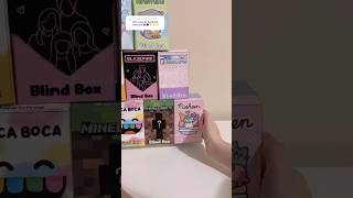 Blind box blackpink diy xuhuong youtubeshorts craft blackpink blindbag blindbox [upl. by Silsby]