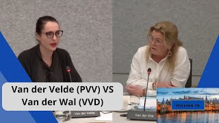 Van der Velde PVV VS Van der Wal quotZWARTE PIET is VERWIJDERD van de ERFGOED lijst dit kan NIETquot [upl. by Hermia]