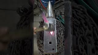 Forging lawnmower blade machete machete forgedinfire diy blade custom bladesmith knives [upl. by Oiluj359]