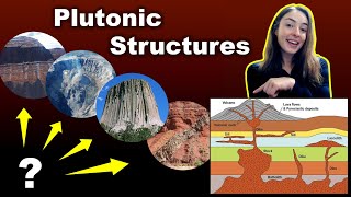 Plutonic Structures When Magma Cools Below Earths Surface Igneous Petrology 4  GEO GIRL [upl. by Mathilda]