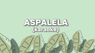 LAGU ASPALELA KARAOKE [upl. by Annayad582]