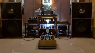 DIY OPEN BAFFLE Speakers  211 SE triode Amplifier [upl. by Anigar180]