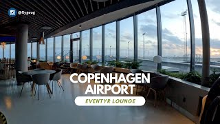 4K Copenhagen Airport Eventyr Lounge Walkthrough [upl. by Asfah]