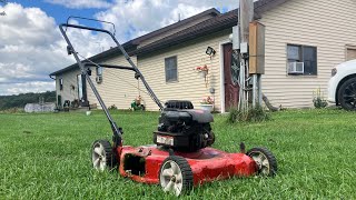 Full push mower restoration [upl. by Ylas]