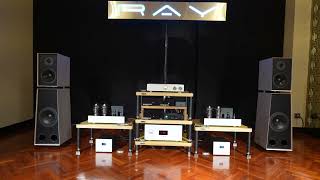 TAA 2024  RAY Audio 竹田一號 竹田三號 線性電源 Tuku No1 MONO 後級  MYTEK BROOKLYN BRIDGE  Goldmund Tethys [upl. by Slen]