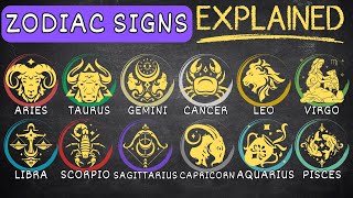 Every Zodiac Sign Explained in 5 Minutes [upl. by Hebbe995]