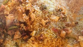 WATCH FULL VIDEO OF MAKING VEGETABLE BIRYANITARKARI BIRYANI food cooking recipe cook [upl. by Amaty]