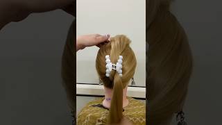 Clutcher Hairstyle For Long Hair  Clutcher Juda Hairstyle For girls [upl. by Ahcas]