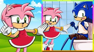 Sonic and Amy react to TikToksThemselvesMemes  13 [upl. by Sherye]