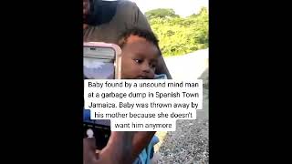 Breaking News Baby Allegedly found by man of unsound Mind In Spanish Town [upl. by Nwahsem227]