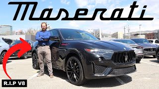 2024 Maserati Levante V8 Ultima The Last V8 Maserati [upl. by Keelin526]