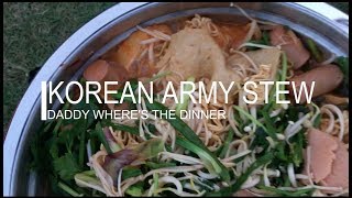 Best Camping Food  Korean Army Stew [upl. by Chico970]