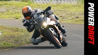 KTM RC 125  Indias smallest sports bike  PowerDrift [upl. by Nalla779]