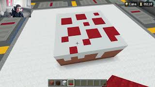 MOOISTE CAKE IN HEEL MINECRAFT Minecraft Buildbattle [upl. by Ahselaf]