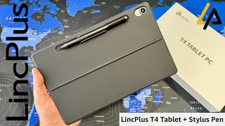 LincPlus T4 Tablet  Stylus Pen  Unboxing and HandsOn [upl. by Erdnassac968]