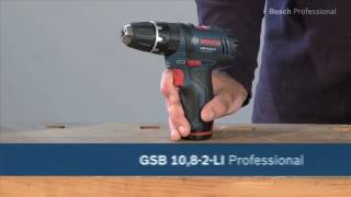 Bosch AkkuSchlagbohrschrauber GSB 1082LI Professional [upl. by Merla371]