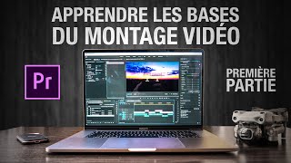 Apprendre les bases du MONTAGE sur PREMIERE PRO  Tutoriel de A à Z [upl. by Bocaj33]