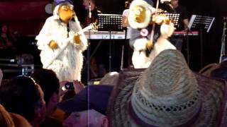 The Wombles part 1  Glastonbury 2011 Remember youre a Womble and remember the lyrics [upl. by Ttelracs]