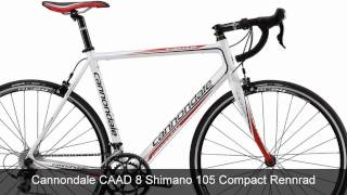 Cannondale Caad 8 Shimano 105 Rennrad [upl. by Ayoj991]