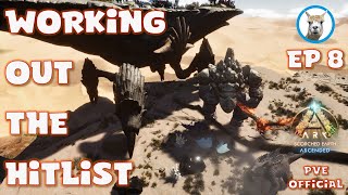 Preparing For A Taming Wishlist  Scorched Ascended Ep8  Official PVE  Ark Ascended [upl. by Ojyllek417]