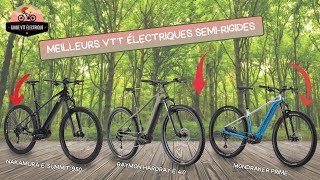 ⚡🚴 Les meilleurs VTTs électriques semirigide  Le TOP 5   👀 A voir avant dacheter [upl. by Vigen850]