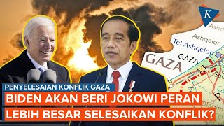 Pejabat AS Duga Biden Akan Beri Jokowi Peran Lebih Besar Selesaikan Konflik Gaza [upl. by Euell94]