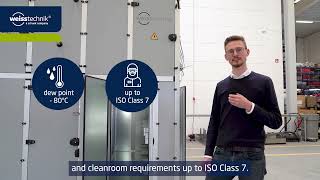 How to dehumidify air for lithiumion battery production [upl. by Natye]