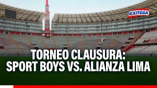 🔴🔵Torneo Clausura 2024 Sport Boys enfrenta a Alianza Lima en el estadio Nacional [upl. by Pros]