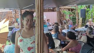 071924 Hiros Ukulele Jam Kalaupapa with Hula [upl. by Ennovyahs]