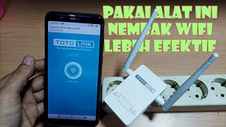 Nembak WiFi Tetangga Cukup Pakai Alat Simpel Ini  Range Extender Totolink EX200 [upl. by Niras]