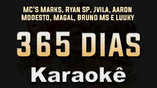 365 dias  Karaoke Playback Instrumental Letra [upl. by Virgil974]