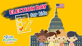 Election Day 2024 EXPLAINED for Kids Why Voting Is SUPER Important [upl. by Ahsennek]