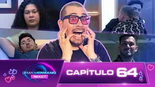 CAPÍTULO 64👁️ GRAN HERMANO TEMPORADA 2 🤩REACT CON CLAUDIO MICHAUX 📺 [upl. by Moretta506]