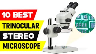 Top 10 Best Trinocular Stereo Microscope 2021 on Amazon [upl. by Landa]