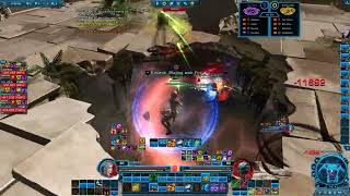 SWTOR 75 PvP  Virulence Sniper Kiting Friends [upl. by Ihskaneem403]