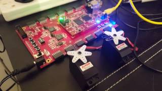 MicroZed IOCC driving Servos [upl. by Toms781]