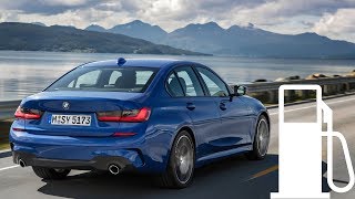 BMW 320d xDrive 2019  fuel consumption economy city highway autobahn  1001cars [upl. by Prebo]