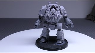 Dark Angels Legion Contemptor Dreadnought  Review HH [upl. by Christine971]