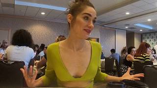 ‘Wynonna Earp’ Interview with Melanie Scrofano at ComicCon [upl. by Bearnard985]