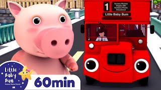 Wheels On the Bus More Vehicle Nursery Rhymes and Kids Songs  Little Baby Bum [upl. by Adyan862]