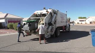 Hargus Disposals Freightliner New Way Rear Loader [upl. by Guthry]