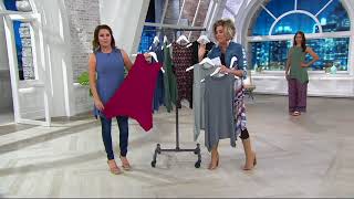 Cuddl Duds Softwear with Stretch Handkerchief Hem Tunic Tank on QVC [upl. by Swart]