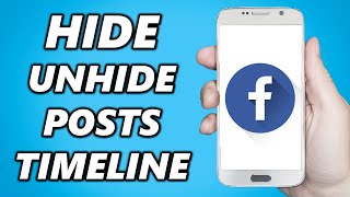 How to HideUnHide Posts from Facebook Timeline [upl. by Gratt412]