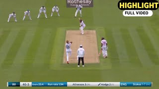 West indies vs England 1st Test Day 1 Full Match Highlight Video 2024  WI vs Eng Test 2024 [upl. by Calder528]