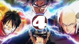 quotHeroes Unite 4 Goku Naruto Saitama e Luffy Combattendo il Mago Nero  Avventura Epica e Magiaquot [upl. by Aniat23]