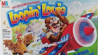 Ep 180 Loopin Louie Board Game Review Milton Bradley 1992  How To Play [upl. by Carleton270]