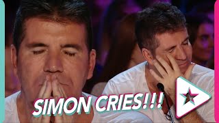 Simon Cowell Cries At Most Emotional Audition [upl. by Duff21]